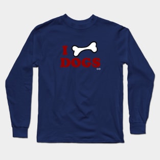 I bone dogs Long Sleeve T-Shirt